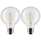 Satco 6 Watt G25 LED Lamp, Clear, Medium Base, 90 CRI, 3000K, 120 Volts, 2PK S21246 - alternate 3